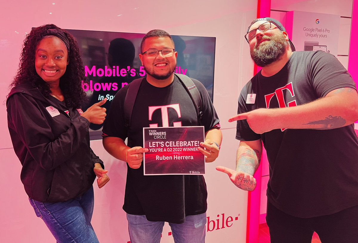 🥁🥁🥁 Congratulations <a href="/jaimartinez08/">jamie</a> &amp; <a href="/RubenHerreraTmo/">Ruben Herrera</a> on your Q2 WC AWARD 🥳 🎊 Super proud of you both! Makes me happy to see my peeps WIN! 🤩 Thank you both for all your hard work and dedication! #BeYou #OrlandoNorth #FloridaEast <a href="/andrewroberts91/">andrew roberts</a> <a href="/ARod_013/">Andrés R.</a> #OneTeamTogether