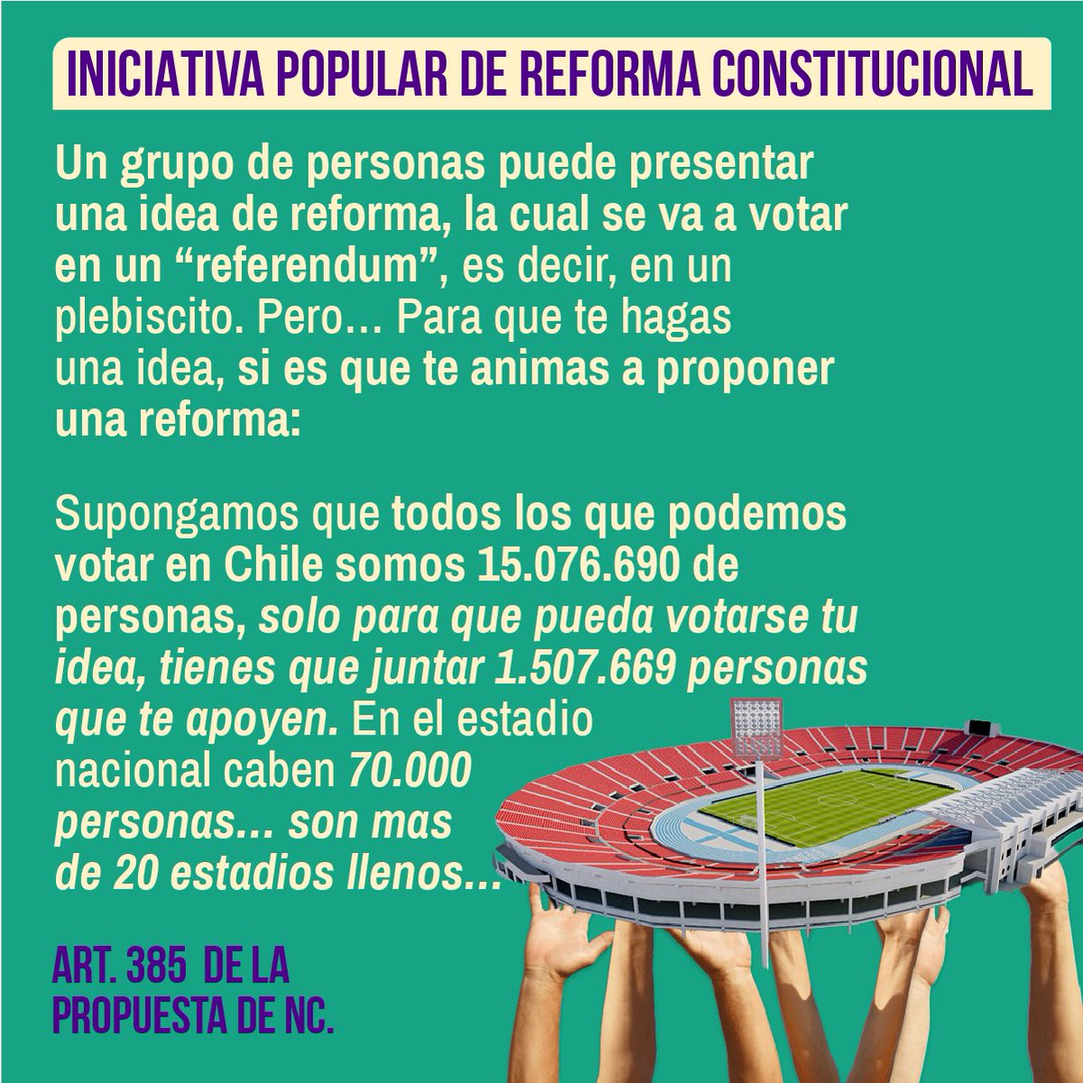 ConstiEnCorta's tweet photo. ¿Le meterías bisturí a la propuesta de #nuevaconstitución? Comenta #EnCorta 👇🏼 https://t.co/yl1E5Wbu7o