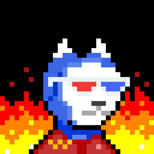 KSaadetlioglu's tweet photo. @DivineDogsNFT @y00tNFTs @hyblinxx Transcendent version of this fire boy will be legit for sure! https://t.co/RZFNnPuzAr