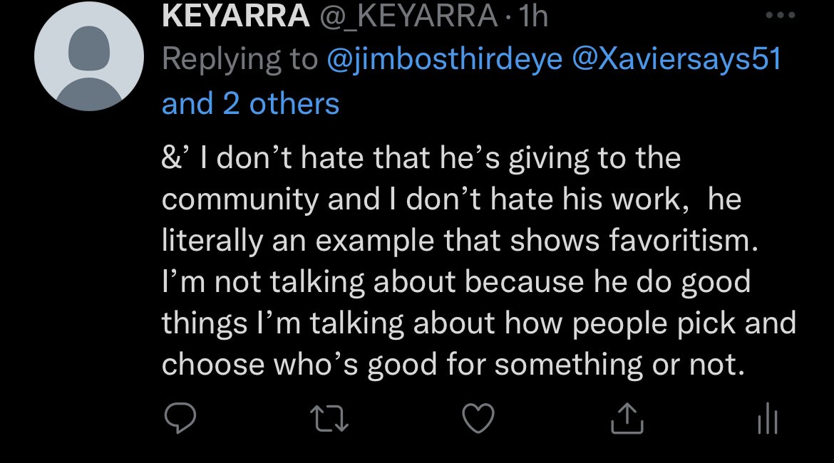 _KEYARRA's tweet photo. @jimbosthirdeye @Xaviersays51 @SlPEURO @jaxajueny You didn’t reply to this?? So I can tell you just choose what to argue about. https://t.co/TGfdMM6A6Y