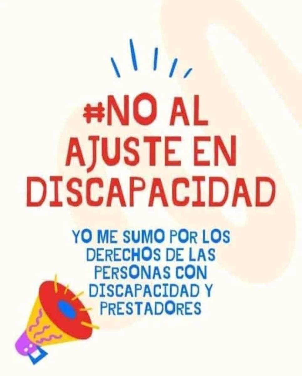 DEBORAHKAHAN1's tweet photo. ¡¡¡Si tocan a las personas con discapacidad, qué quilombo se va armar!!!! https://t.co/izXFPR0fAN