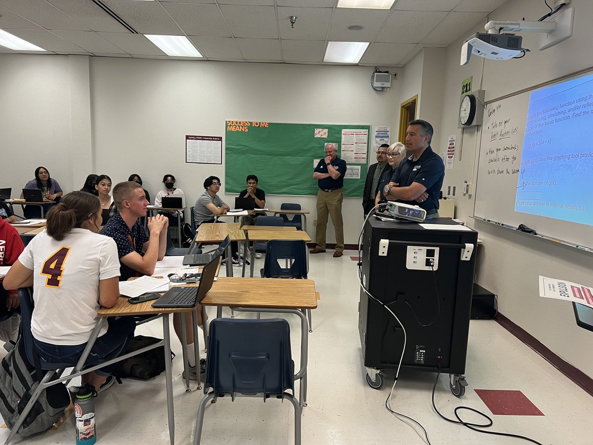 Pres_Sandoval's tweet photo. Great time today at Eldorado High School with @EricaMosca14, @EdgarFloresNV and @LangeForSenate talking with students about our concurrent enrollment program! #GoPack https://t.co/vDfEYe24U8