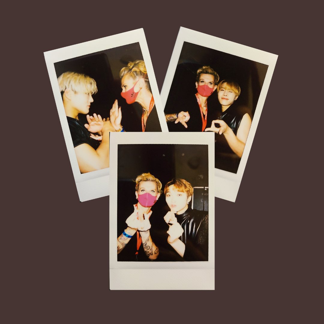 Darklylax's tweet photo. @studio_pav @DKB_BRAVE These are the only Polaroids I’ve EVER done!  I love them so much!  I kind of feel like the boys make me look better😍🥰 
@DKB_BRAVE   Thank you❣️
I ♥️ you all❣️ https://t.co/nohqoyxO31