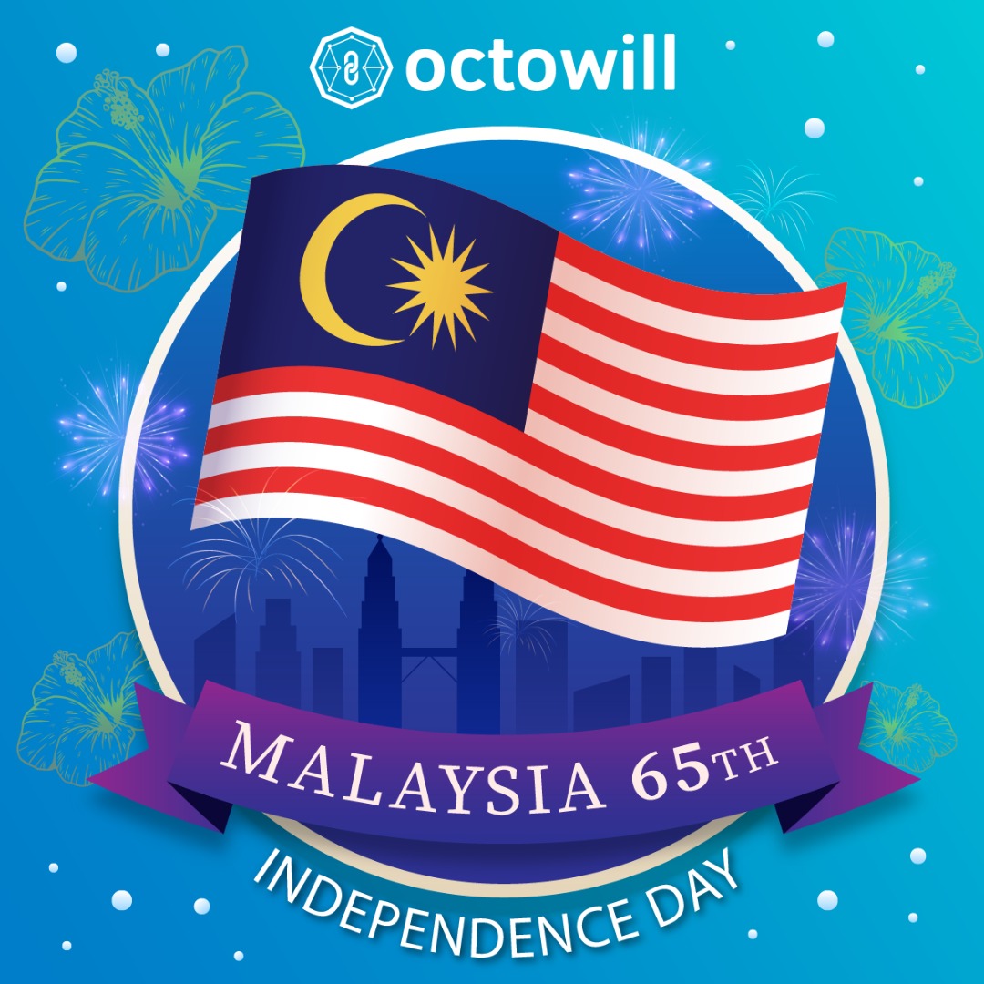 octowill's tweet photo. Wishing everyone on the occasion of Malaysian Independence Day.
Let's keep our spirits high and embrace the freedom we have been blessed with.

#octowill #independenceday #independencedaymalaysia #merdeka https://t.co/9eY84IktBk