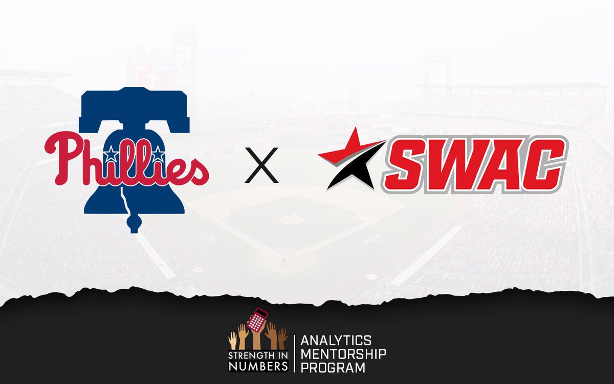 John Tobias (@tobiasstats) on Twitter photo When I founded <a href="/StrengthNumeros/">Strength in Numbers</a> the goal wasn’t just to educate underrepresented h-s students about the sports analytics industry, but to connect underserved college students with top pros. Incredible thanks to @phillies & <a href="/theswac/">Southwestern Athletic Conference</a> for making this wonderful program come to life When I founded <a href="/StrengthNumeros/">Strength in Numbers</a> the goal wasn’t just to educate underrepresented h-s students about the sports analytics industry, but to connect underserved college students with top pros. Incredible thanks to @phillies & <a href="/theswac/">Southwestern Athletic Conference</a> for making this wonderful program come to life