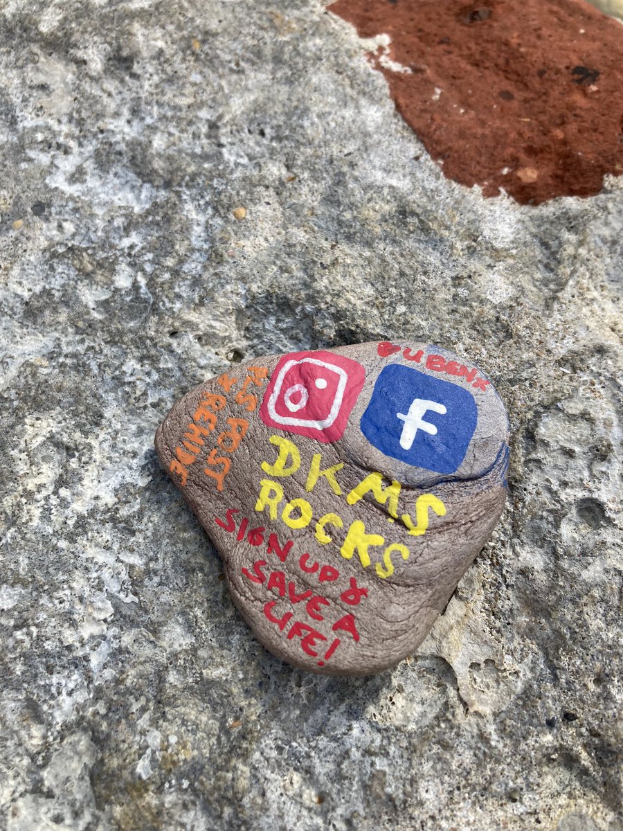 ginny_walker's tweet photo. It’s been the 3 yrs since Ben’s celebration of life today. Recently we’ve seen family, walked by the sea &amp; placed #DKMSRocks to be found &amp; re hidden. I’m training to walk #TheSouthDownsWay in coming weeks for #BensEpicChristmasBoxes. #BuildingStatues &amp; missing my son 💛 https://t.co/hU49D5kGP4
