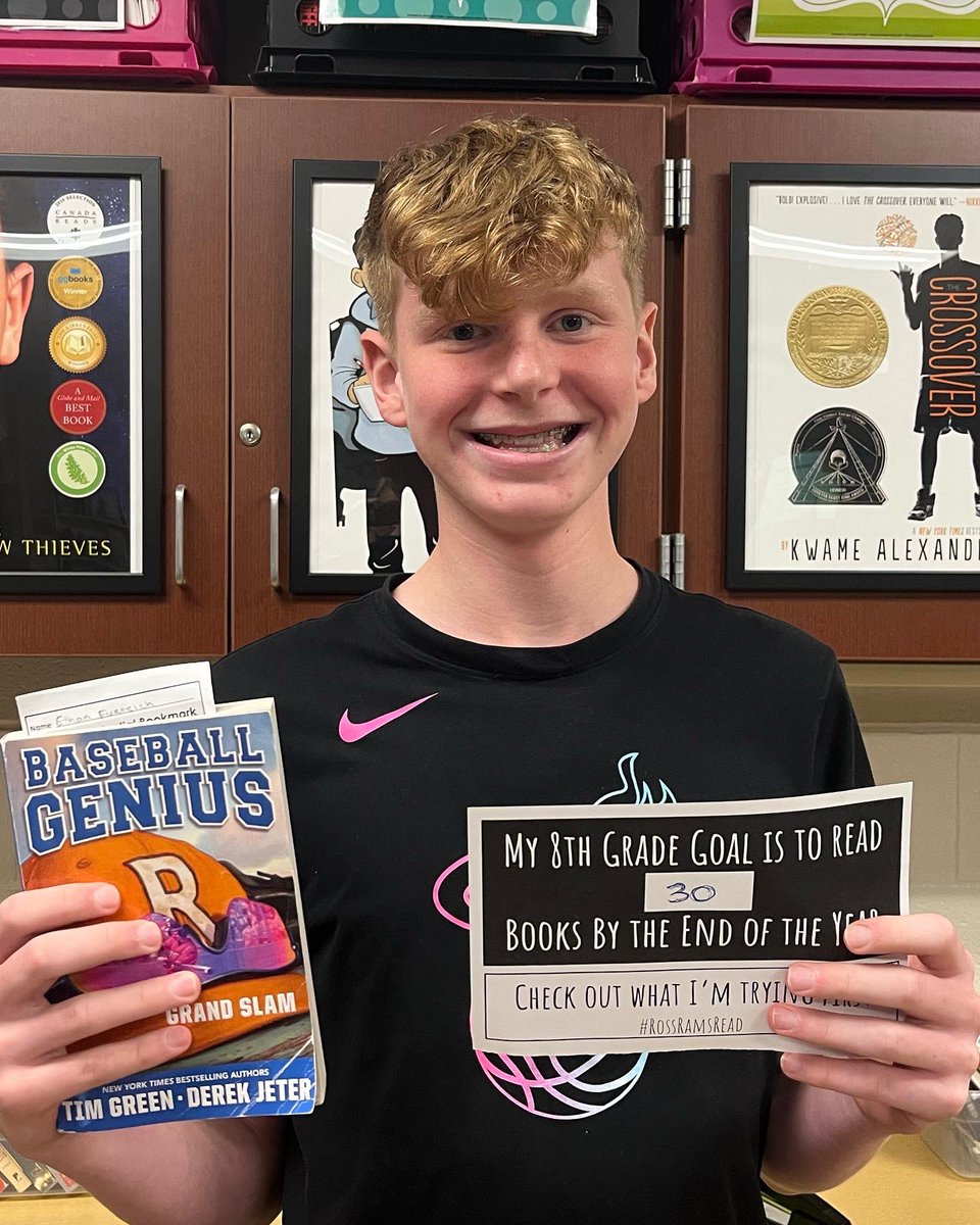 jennrettig's tweet photo. There’s nothing quite like the first book you choose to start the year. Well, there’s the second and third and every one after . . . #rossramsread https://t.co/SEM3uLyfQt
