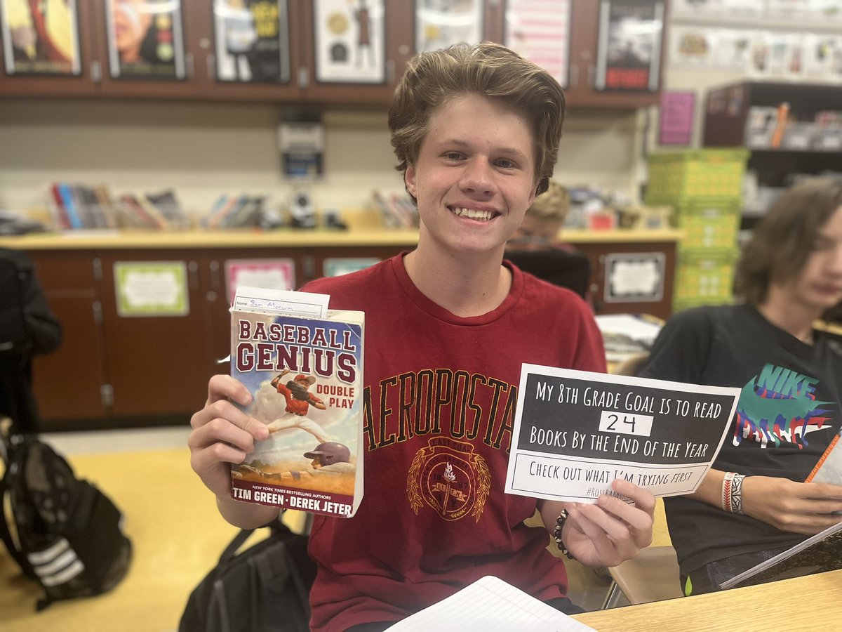 jennrettig's tweet photo. There’s nothing quite like the first book you choose to start the year. Well, there’s the second and third and every one after . . . #rossramsread https://t.co/SEM3uLyfQt