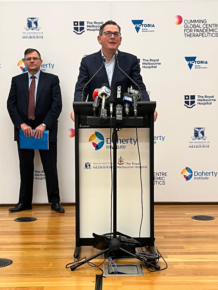 "This is a significant day for research, for health, community and economic improvement." <a href="/DanielAndrewsMP/">Dan Andrews</a> <a href="/VicGovAu/">Victorian Government</a>