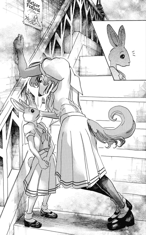 YuriShipOTD's tweet photo. Today's Yuri Ship of the Day is Juno x Haru from Beastars! #yuri #beastars https://t.co/NQEyTLtw8p