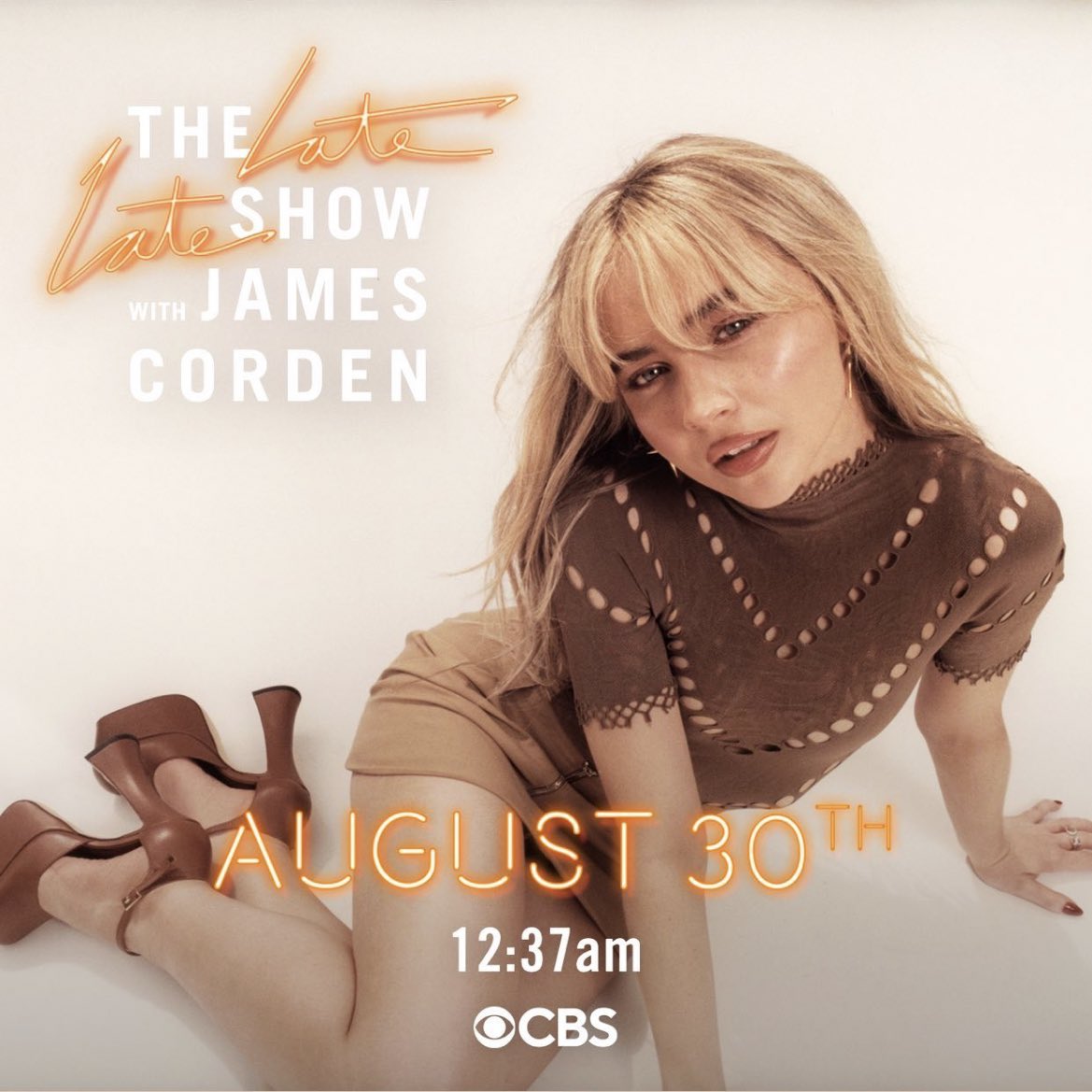 DCS_ily's tweet photo. 楽しみすぎる🥺♥️
#SabrinaCarpenter #TheLateLateShow https://t.co/MtantMKuqV