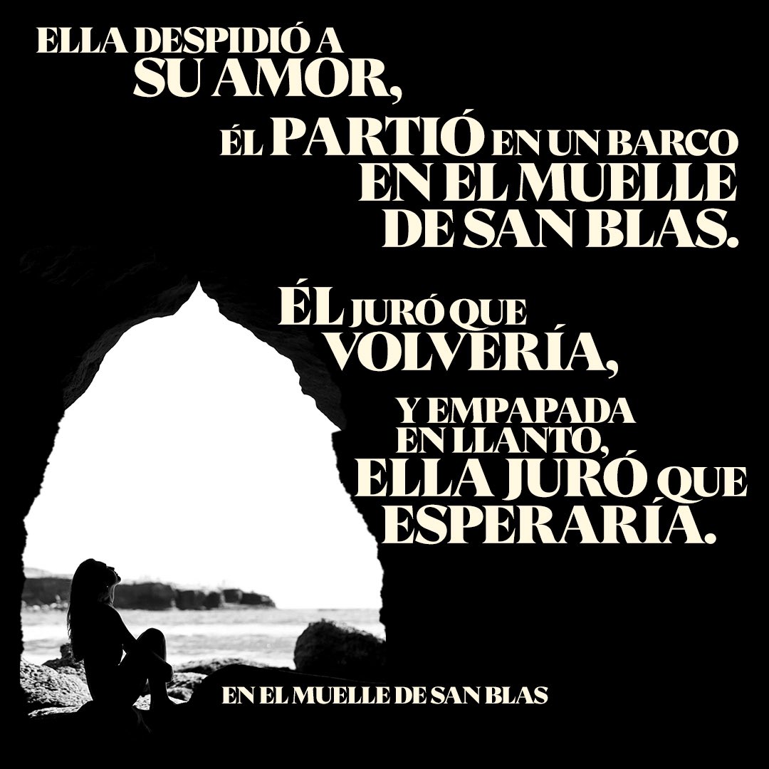 manaoficial's tweet photo. Sola, sola en el olvido. 🌊#EnElMuelleDeSanBlas https://t.co/M312q5zovs