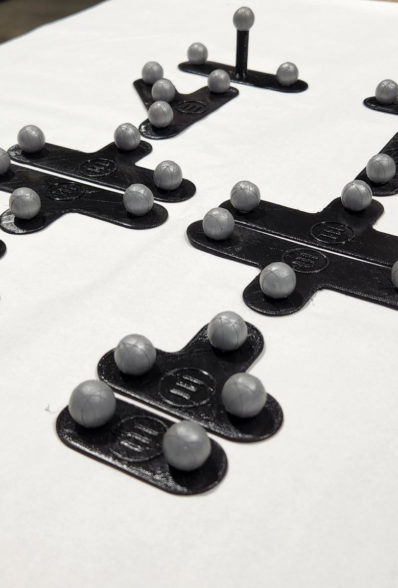 Logemas's tweet photo. Our new 3D printed clusters arrived at Logemas today!
Want to get your hands on some? They'll soon be offered from our webstore with the ability to be customised with your organisation's logo.
#VICON #Logemas #MotionCapture https://t.co/u0EWzxUcfa