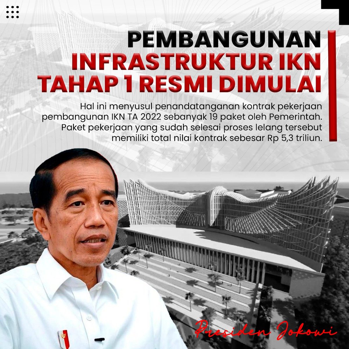 mieayaawm's tweet photo. Pembangunan infrastruktur IKN tahap 1 resmi dimulai #WujudkanKemajuanRI https://t.co/5B0gYIBmv7