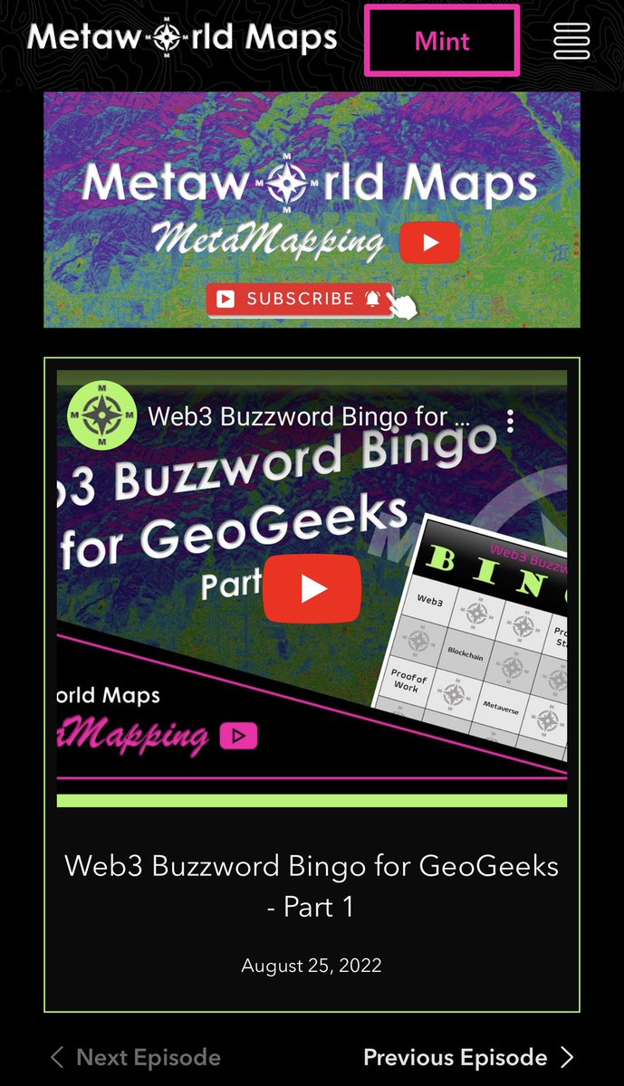 metaworldmaps's tweet photo. Follow MettaMapping on @YouTube & now on https://t.co/qH2GOjVgmt
MetaMapping Episodes: https://t.co/ukavMmzAvk
.
.
__
#nfts #nft #crypto #web3 #polygon #blockchain #metaverse #gis #map #maps #mapping #geogeek #mapgeek #geospatial #mapper #metamapper https://t.co/nbLgxD1EES