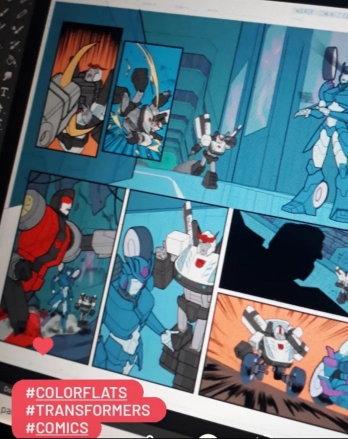 carloslimart's tweet photo. Long Night! #colorflats #Transformers #comics #idw #Photoshop #wacom #cintiq https://t.co/YuBOgLlLMh