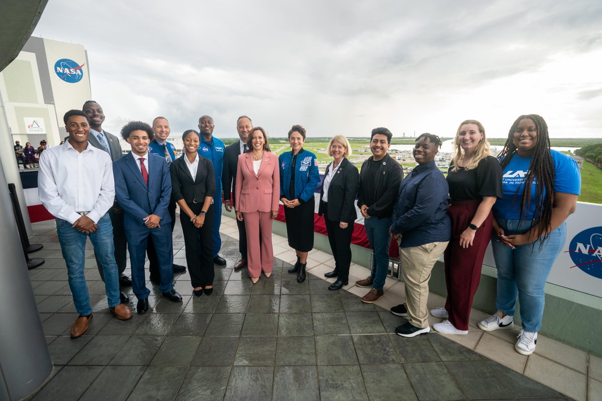 This week, I met with STEM students at NASAKennedy. With their