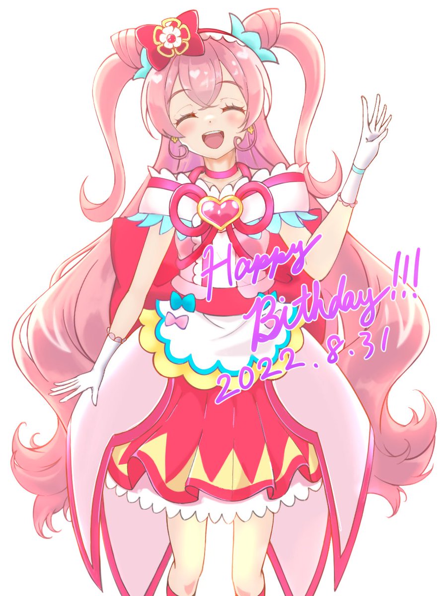 「おめでとう!!
#キュアプレシャス生誕祭
#キュアプレシャス生誕祭2022
#和」|赤伊なまら😙🧠のイラスト