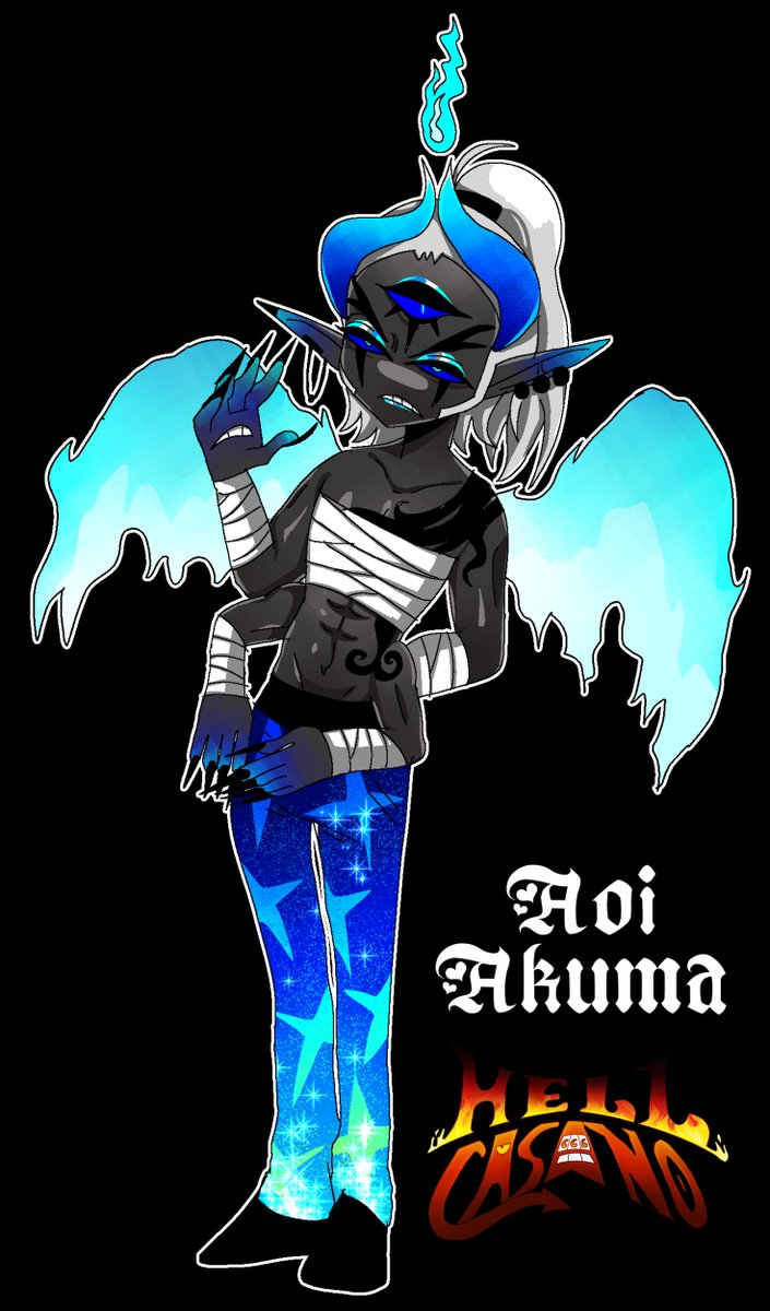 SweetsNeptune's tweet photo. Aoi Akuma
(Yes It's based of a single meme)
#HellCasino https://t.co/6LMZUHlvrX