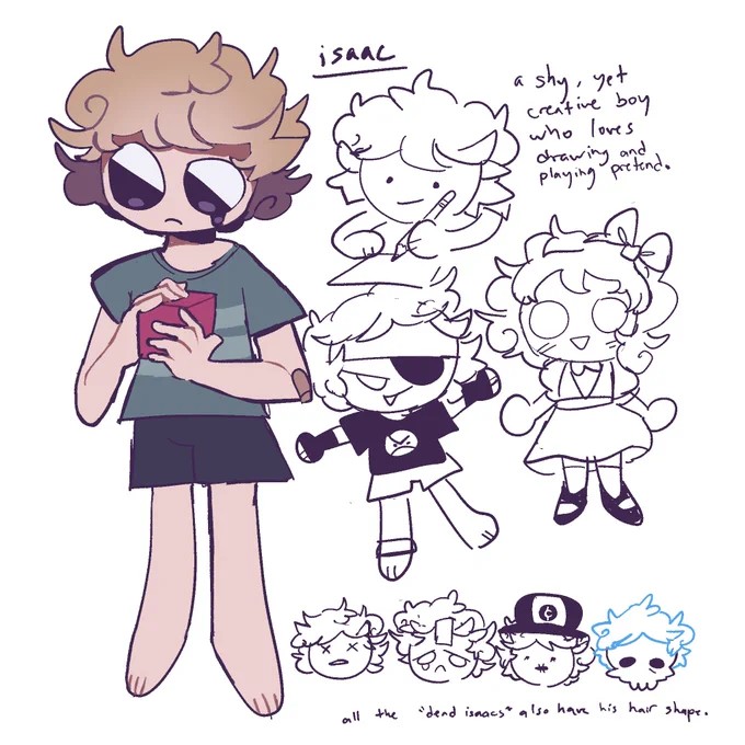 people like my isaac designs i think so im gonna try and make some quick refs for them so um yea😀👍 
