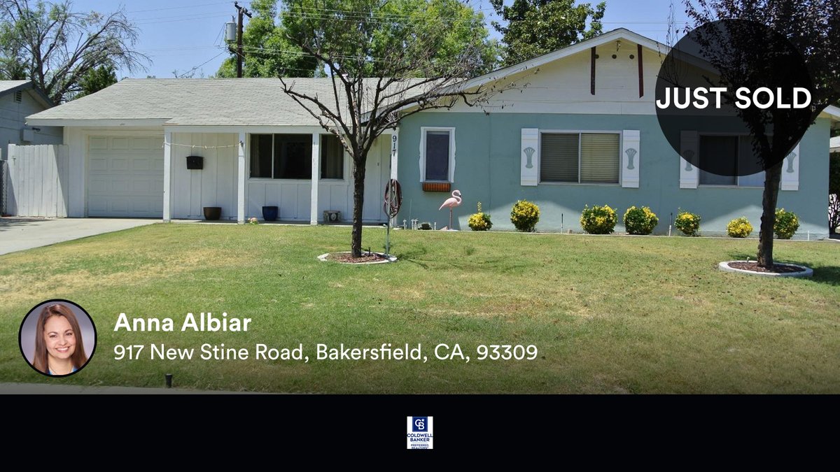 AlbiarAnna's tweet photo. 🛌 3 🛀 2
📍 917 New Stine Road, Bakersfield, CA, 93309

My latest sale on RateMyAgent

...
#ratemyagent #realestate
https://t.co/usMDIIlCyo https://t.co/hQ8OSFriQs