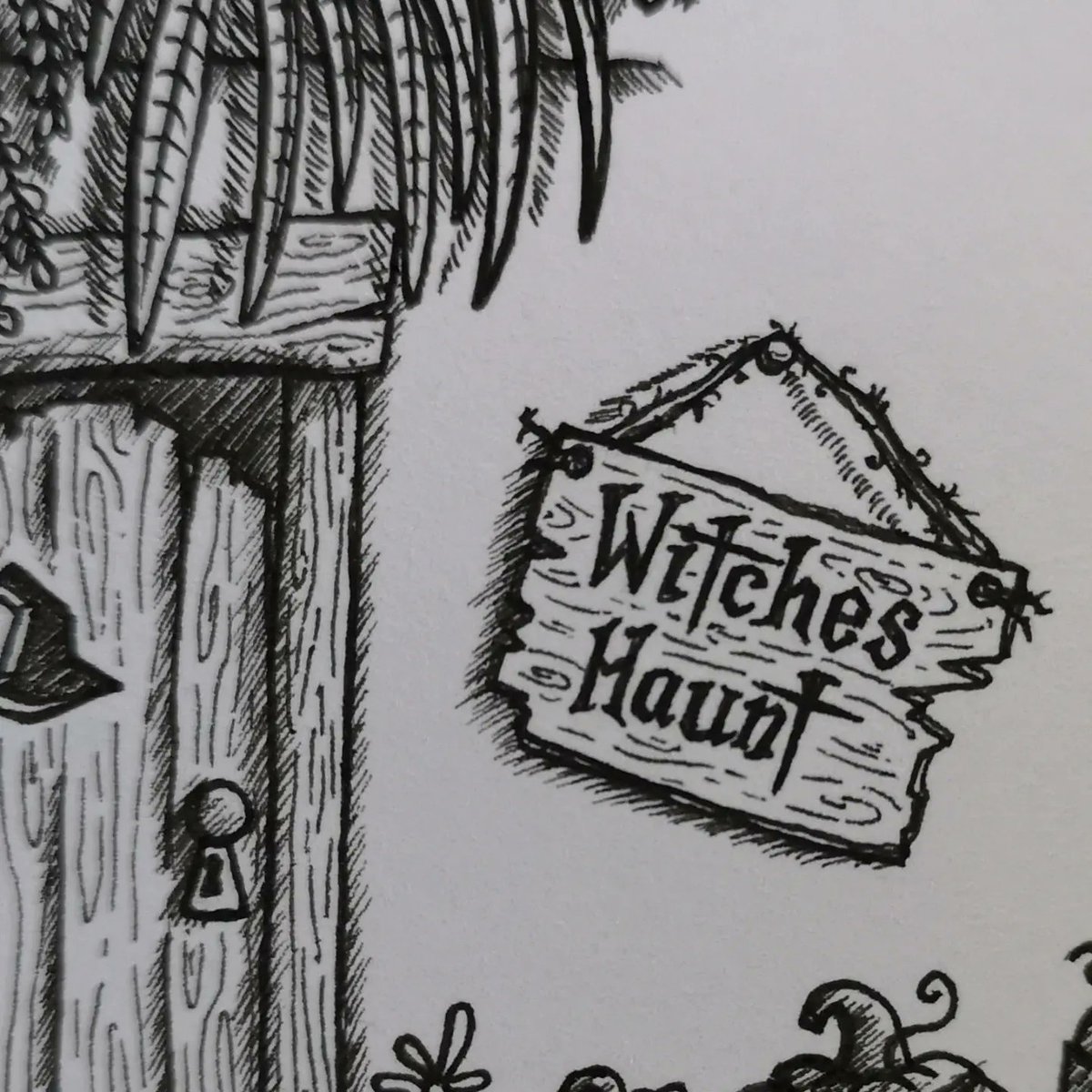 weebird20art's tweet photo. Welcome to the Witches Haunt!

Join me on my newest inking adventure as I draw humourous and weird happenings in this spooky wimmelbilder coming up to Halloween season 👻🎃🦇

What things would you like to see in this witch themed drawing?

#wimmelbilder #witchyart #inkdrawing https://t.co/zoapBbVu1F