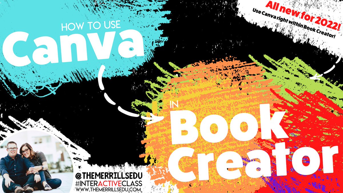 ⚠️ NEWS FLASH ⚠️ 

You can use <a href="/Canva/">Canva</a> right within Book Creator to bring in beautiful book covers!

Check out this awesome blog post by <a href="/TheMerrillsEDU/">themerrillsedu 👓👗💚 #interACTIVEclass</a> to read how it works - hubs.la/Q01kwLlv0 ⤵️