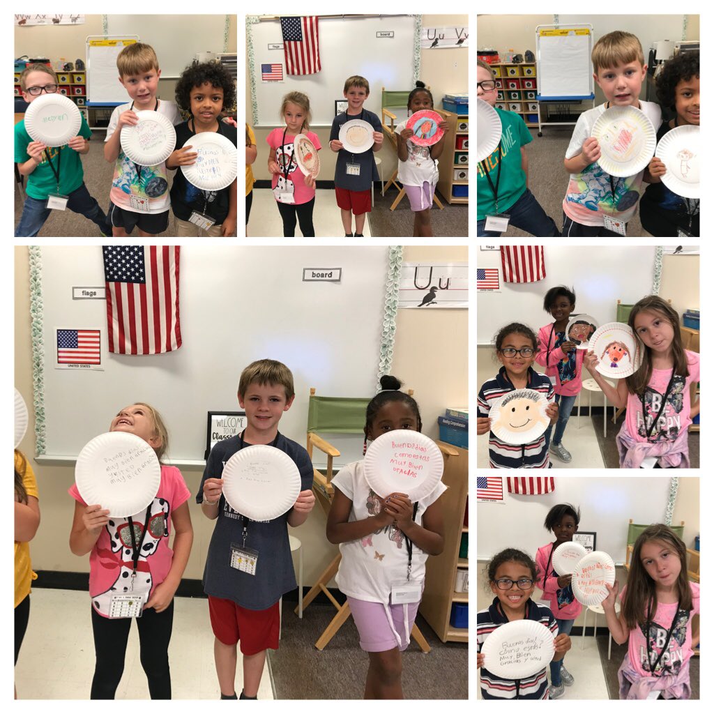 Ale (@ale25521731) on Twitter photo In Spanish Club we’re learning greetings through music 🎵. They also wrote the phrases on the back of their self portraits. <a href="/RSP21stCCLC/">Reach for the Stars Program</a> <a href="/bakerelembears/">Baker Elementary</a> In Spanish Club we’re learning greetings through music 🎵. They also wrote the phrases on the back of their self portraits. <a href="/RSP21stCCLC/">Reach for the Stars Program</a> <a href="/bakerelembears/">Baker Elementary</a>