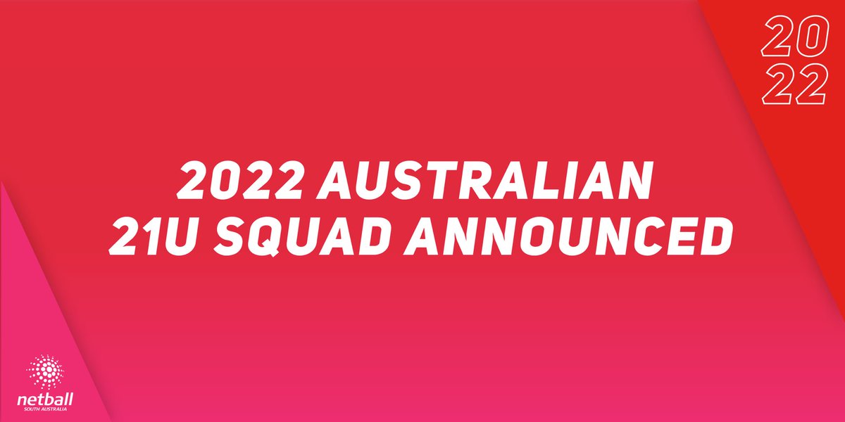 FIVE South Aussies named in the 21U squad! 🤩❤️ So proud! READ: bit.ly/3e9PaHy
