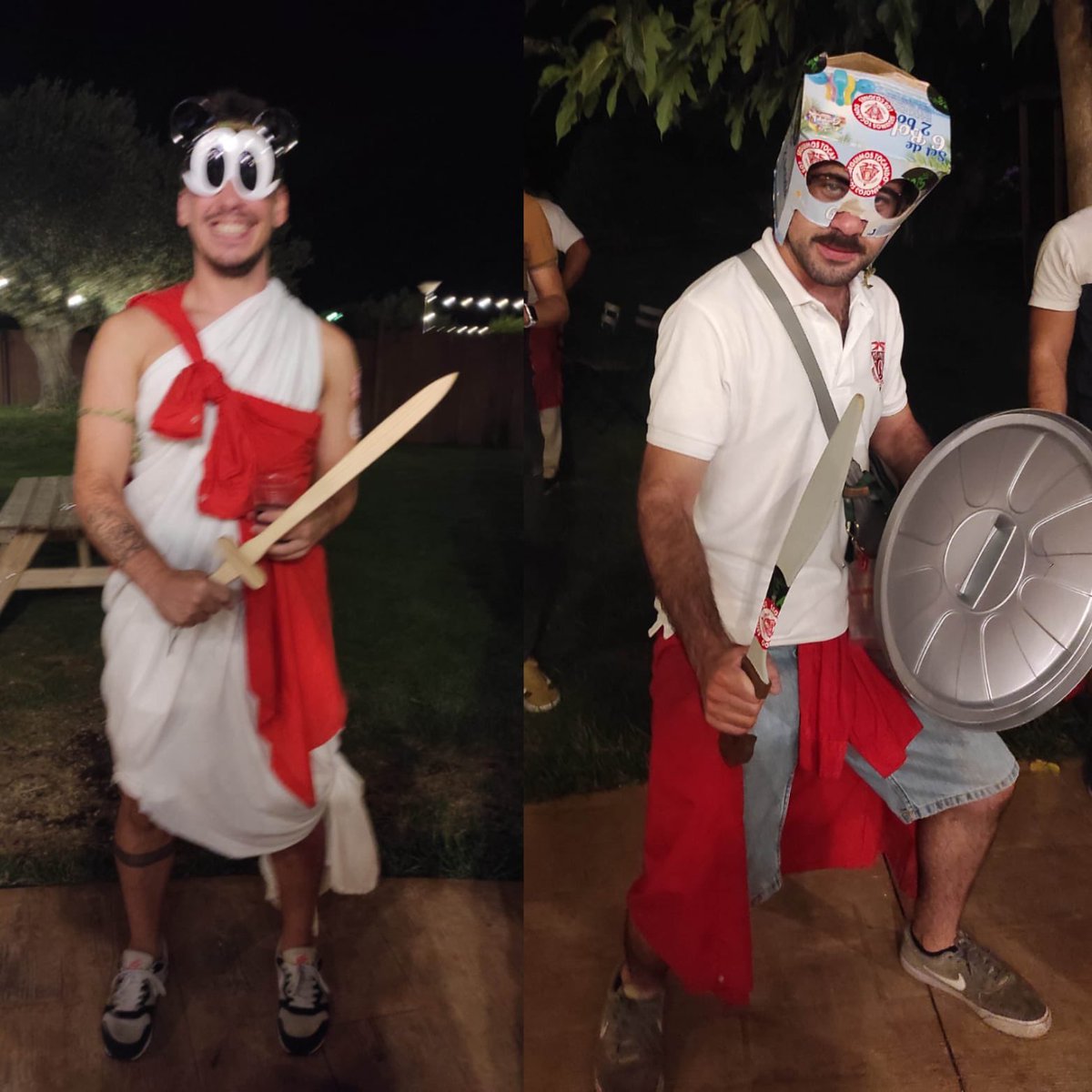 Hay que venir preparados a las cenas