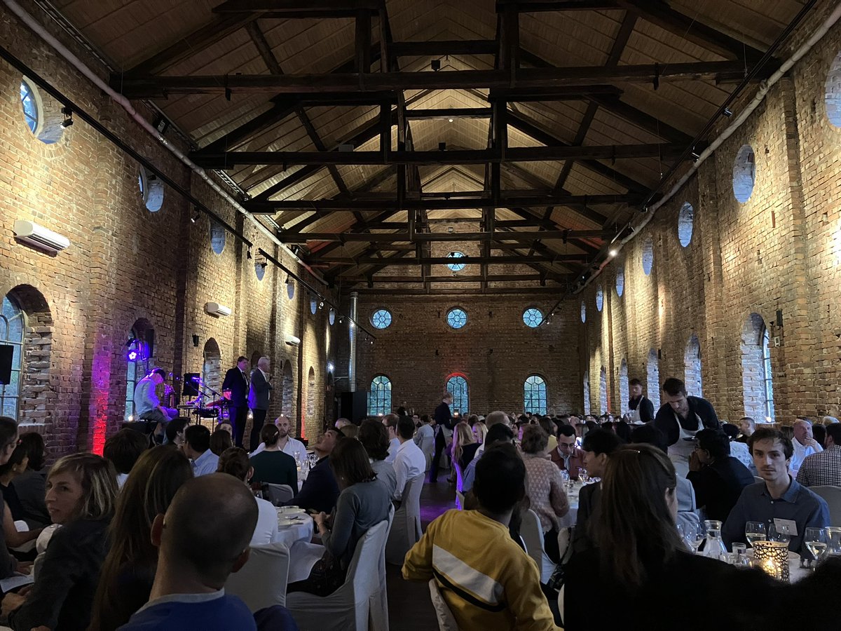 Boat ride and dinner at Alfred Nobel’s dynamite lab. What an evening!