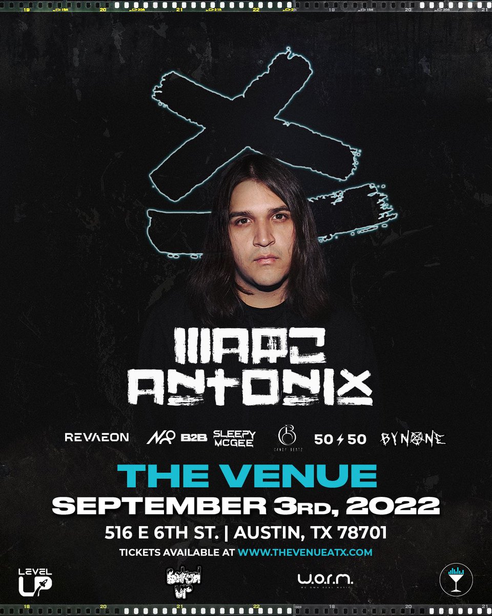 marc_antonix's tweet photo. Austin !!! Come party with me this Saturday @TheVenueATX ✖️)❕Ticket link in bio 🖤 https://t.co/mlIff7q0vF
