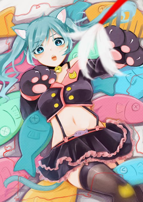 ルナおじ様主催のにゃんこズ合同企画に参加させて頂きました🐾
ねこじゃらしに夢中なハニーウィップにゃんです🤗
ミクさんお誕生日おめでとう〜!!🎉🎉🎉🎉
 #にゃんこズONLINE 
 #にゃんこズ合同 
 #初音ミク 
 #初音ミク生誕祭2022 