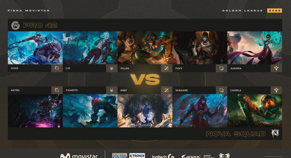 LVPcolLoL's tweet photo. Picks y bans de esta segunda partida ✅
#FibraMovistarGolden #CNcol https://t.co/mdZhFRmSG5