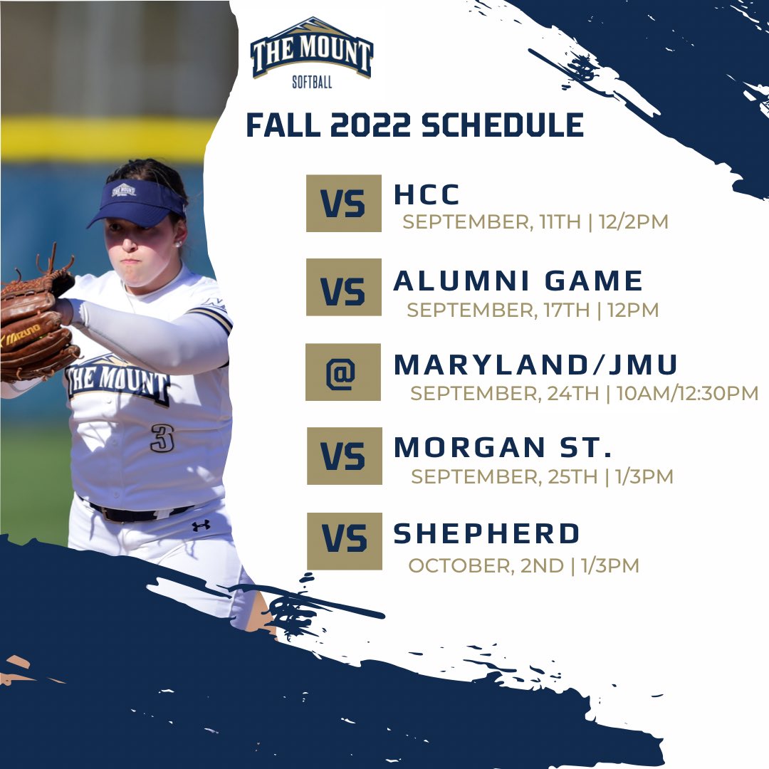 Mount_SB's tweet photo. Come 👀 us play - you won’t regret it‼️ @mountathletics 🏔🥎💙 https://t.co/DtwoTZZ0Mt
