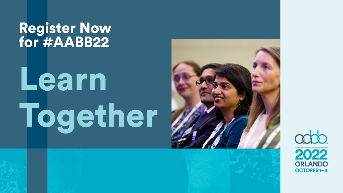 AABB's tweet photo. Learning is better with friends! Join us in Orlando for expert-led education sessions, practice-changing research and thousands of your peers from around the world. #AABB22 https://t.co/d2E4tt0la5 https://t.co/oX24Gft3T9