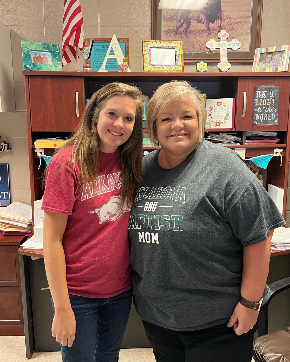 BMSLionPride's tweet photo. We supported our colleges and trade schools today at school. We had everything from HSU to OBU and U of A to TCU. https://t.co/0rop1ujKpY