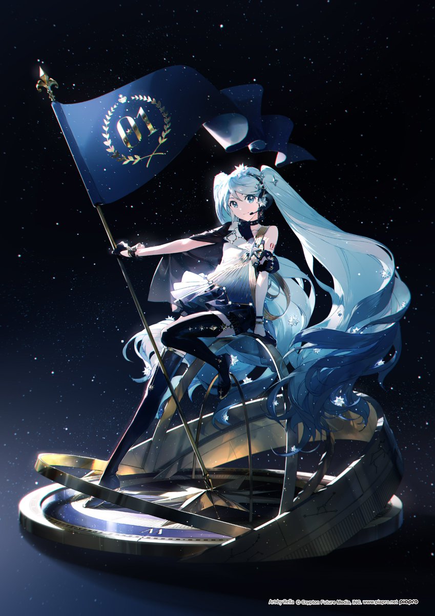 cfm_miku_en's tweet photo. #HatsuneMiku 15th anniversary figure project in progress! Artwork by Rella and a song by Kairiki Bear under the 2022 theme “STAR” have just been released. Let’s celebrate and look forward to the upcoming Miku figure by #spiritale !

“Starly Start” MV:https://t.co/FfArpznCpn https://t.co/DzbBExkD3a