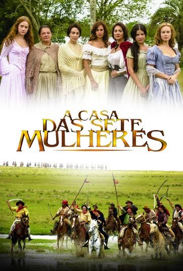 trlacerdaa's tweet photo. A minissérie "A Casa das Sete Mulheres (2003)" finalmente estreou na Globoplay. E aí, quem vai maratonar essa obra prima pela milésima vez? 🥰 https://t.co/Y0YVVpEoxy