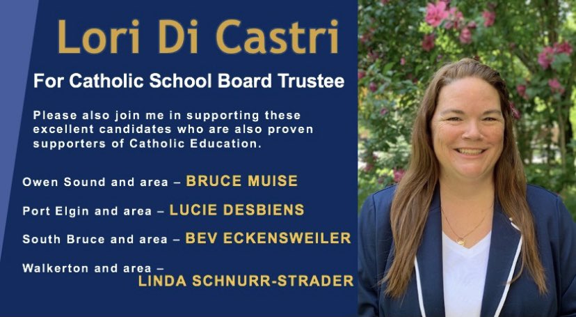 loridicastri's tweet photo. Vote for your local trustee in the upcoming municipal election which will be held Monday, October 24, 2022. https://t.co/W5lYWOXhXr