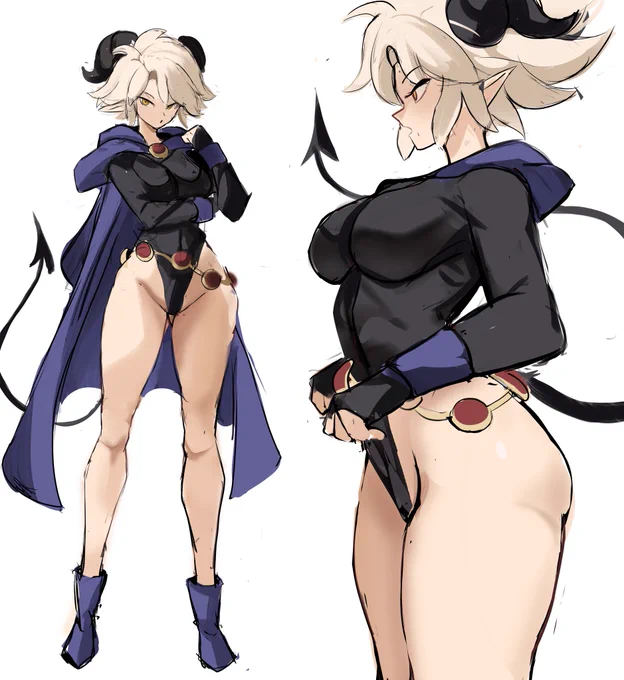 Goat girl raven 