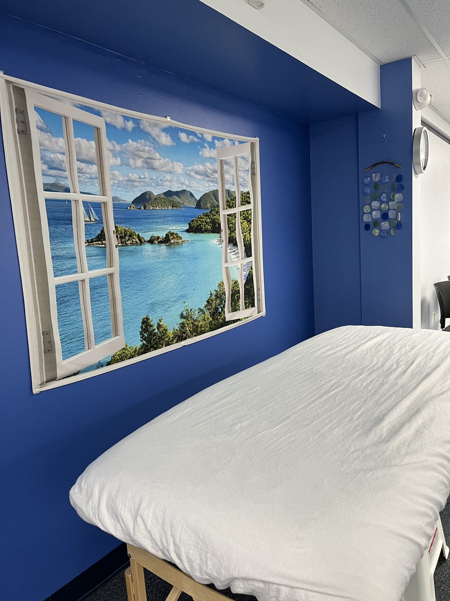 amy_brewis's tweet photo. Two days into the new office and the kiddos already have a favorite area! 
The “Rest Time” area- affectionately being referred to as “The Beach”. 🏖 ☀️  

#brainfundamentalsllc #primitivereflexintegration #westboroughma #braingymforkids #anxiety #primitivereflexexercises https://t.co/JaUUsN1CVe