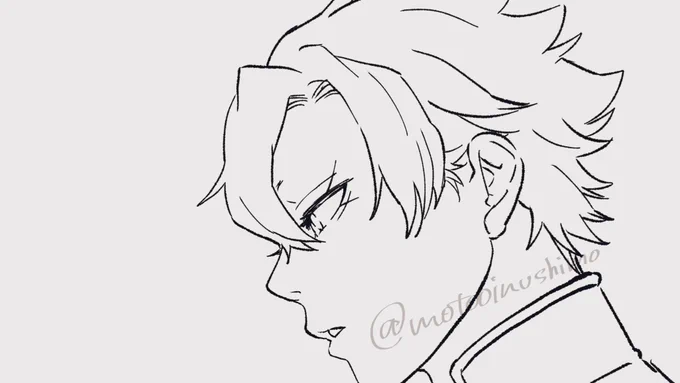 朝活ちょっとだけ。仕上がるかわからないですけども。(キズは最後に描きます) 