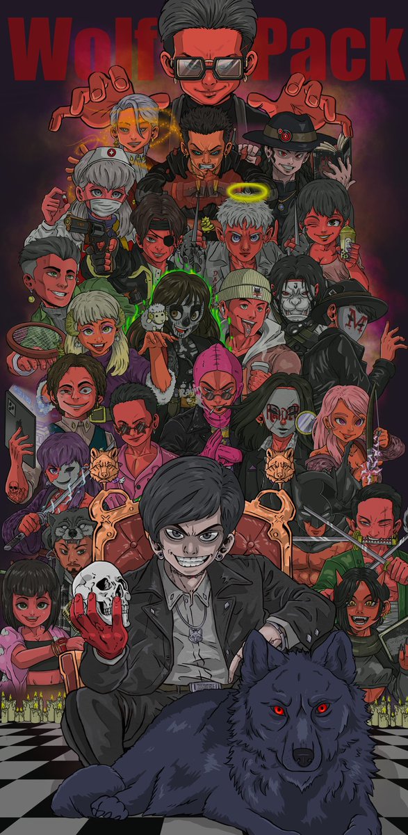 DoffyNFTs's tweet photo. 134 hours of hard work! So many amazing cool reactions, new followers and so many new friends! Wolfpack is amazing and I learned so much about the fam! Here is my application for the @jokerspite challenge! Hope you like it #GASisFAMILY https://t.co/ayzNngN4oK