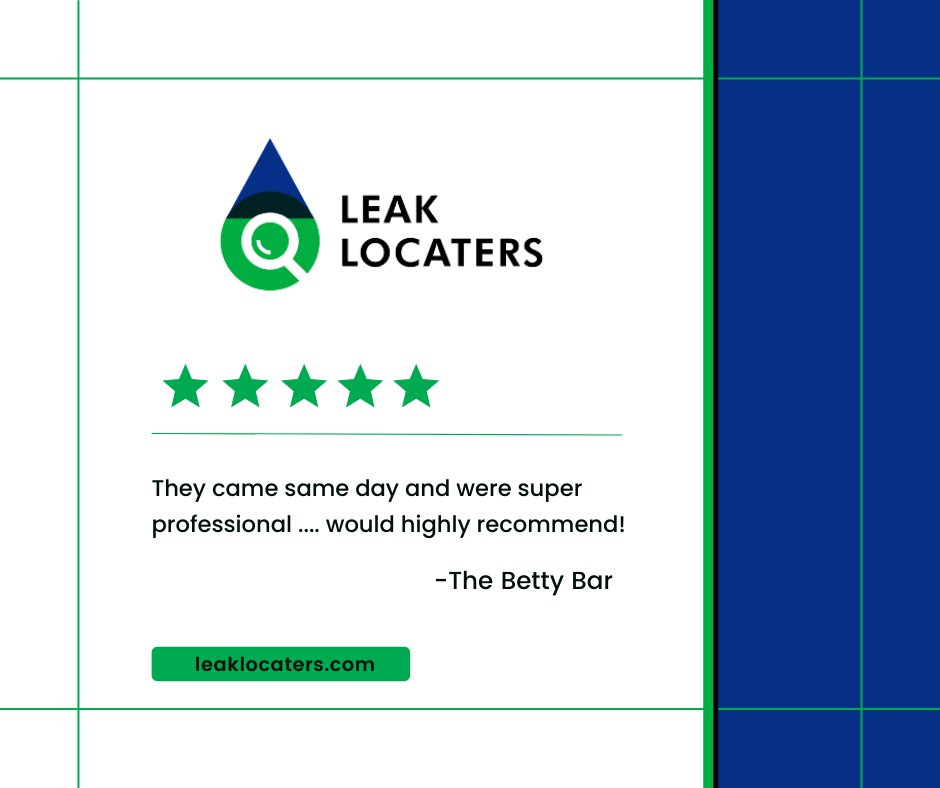 LeakLocaters's tweet photo. We love our customers!
Thank you, The Betty Bar, for the awesome review!
#leaklocaters #locatingleaks #plumbing #leaksunderslab #leaksinwalls #comingtoyourrescue #portlandoregon #pacificnorthwest #themorethatyouknow #water #savemoneysavewater https://t.co/Kh8Fk0Q5N6