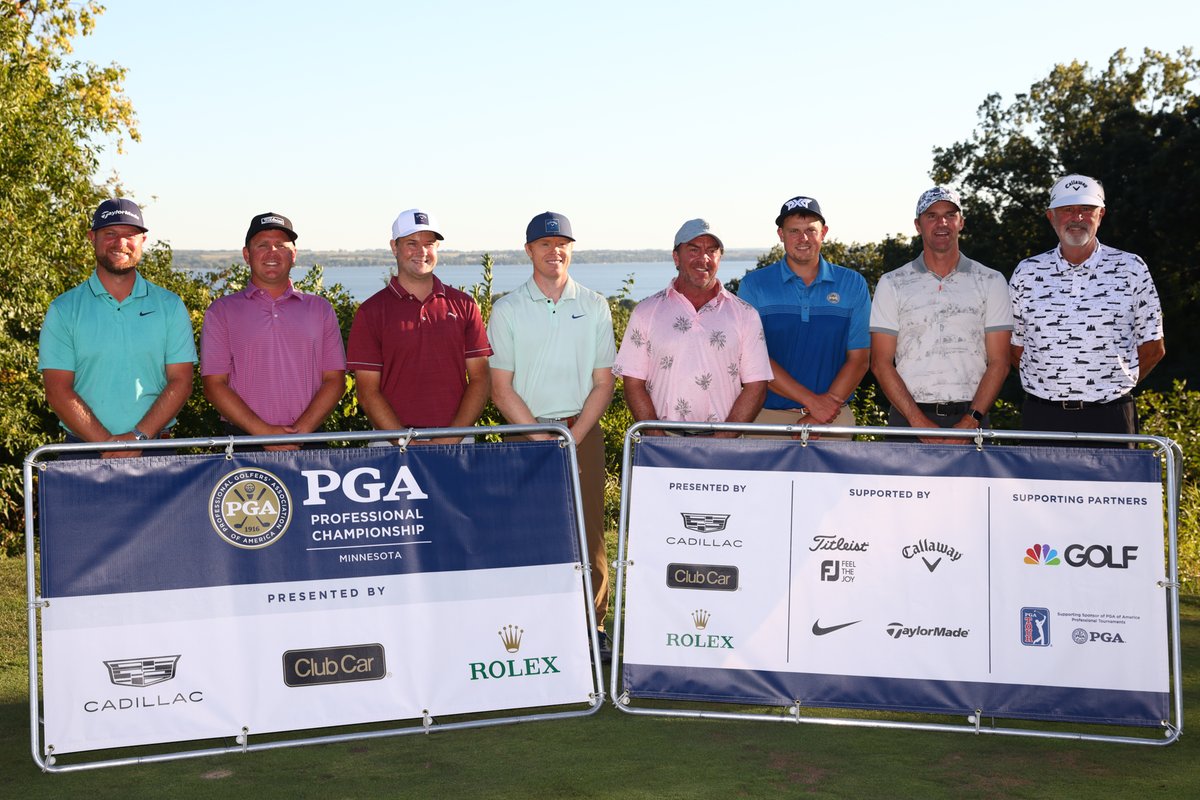 MinnesotaPGA's tweet photo. The following players qualified to play in the PGA Professional Championship in April 2023: Andy Smith, Johnny Schwaller, Thomas Campbell, Jonathan Reigstad, Chris Borgen, Corey Johnson, Scott McDonald and George Smith. https://t.co/2NjfbCmEBp