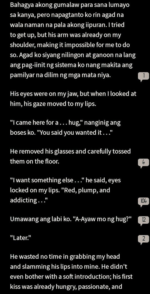 aareembiiWP's tweet photo. '... demanding.'
Grabe tawa ko diyan sa "A-Ayaw mo ng hug?" HAHAHAHAHAHAHA
#MWCLAChapter35 https://t.co/opgkAgE1L6