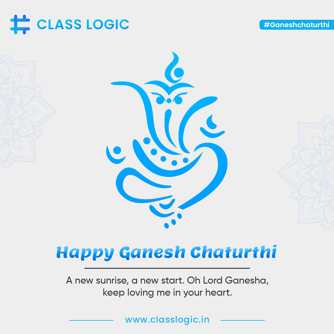 ClassLogic's tweet image. #GaneshChaturthi #Classlogic