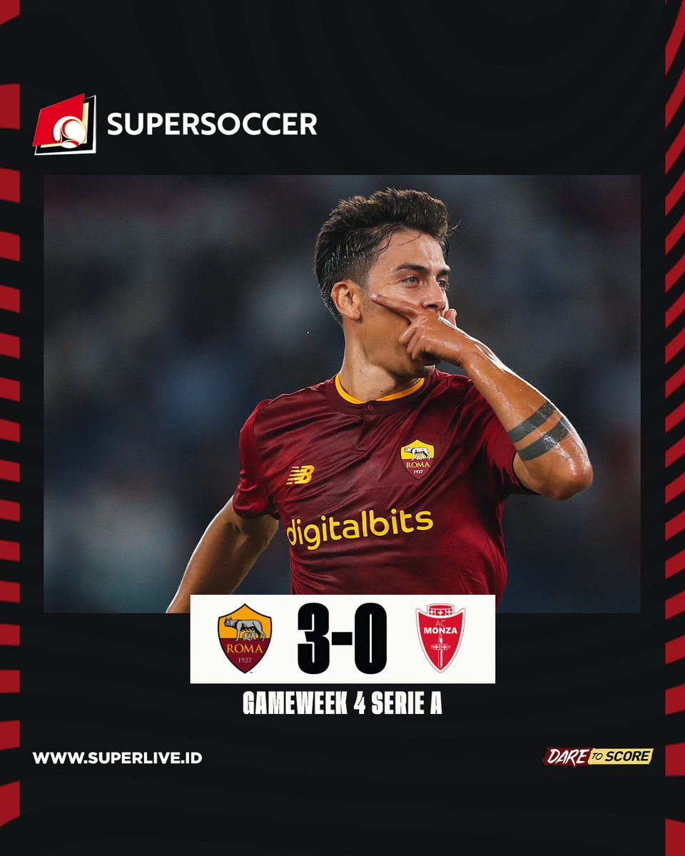 my_supersoccer's tweet photo. Juara bertahan Serie A gagal menang, Dybala bawa Roma ke puncak, dan pelawak berinisial c h e l s e a menunjukkan bakatnya. Nih, recap pertandingan tengah pekan ini!
#SUPERLIVE
#SUPERSOCCER
#DARETOSCORE
#IDARE https://t.co/IfCRRuz4Z0