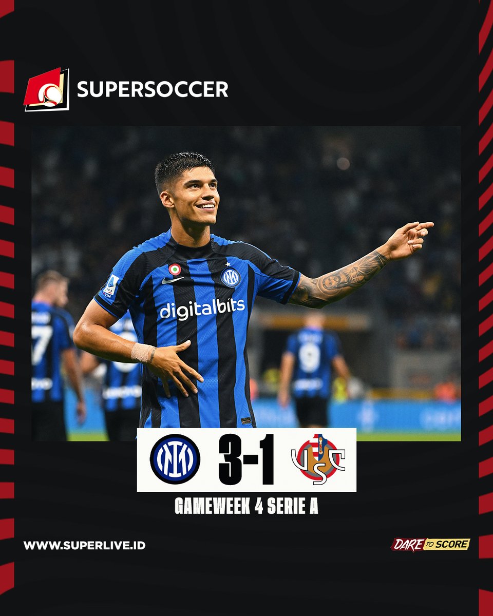 my_supersoccer's tweet photo. Juara bertahan Serie A gagal menang, Dybala bawa Roma ke puncak, dan pelawak berinisial c h e l s e a menunjukkan bakatnya. Nih, recap pertandingan tengah pekan ini!
#SUPERLIVE
#SUPERSOCCER
#DARETOSCORE
#IDARE https://t.co/IfCRRuz4Z0
